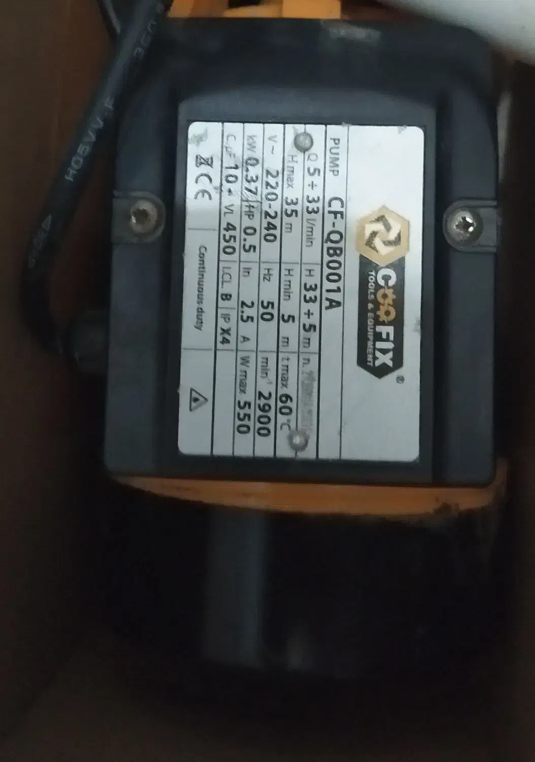 پمپ آب خانگی نیم اسب محیطی و اتوماتیک|مصالح و تجهیزات ساختمان|بندر کنگان, |دیوار