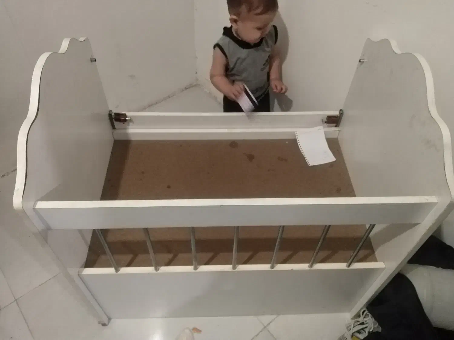 تخت کنار مادر مانند گهواره هم میشه|تخت و صندلی بچه|مشهد, نوید|دیوار