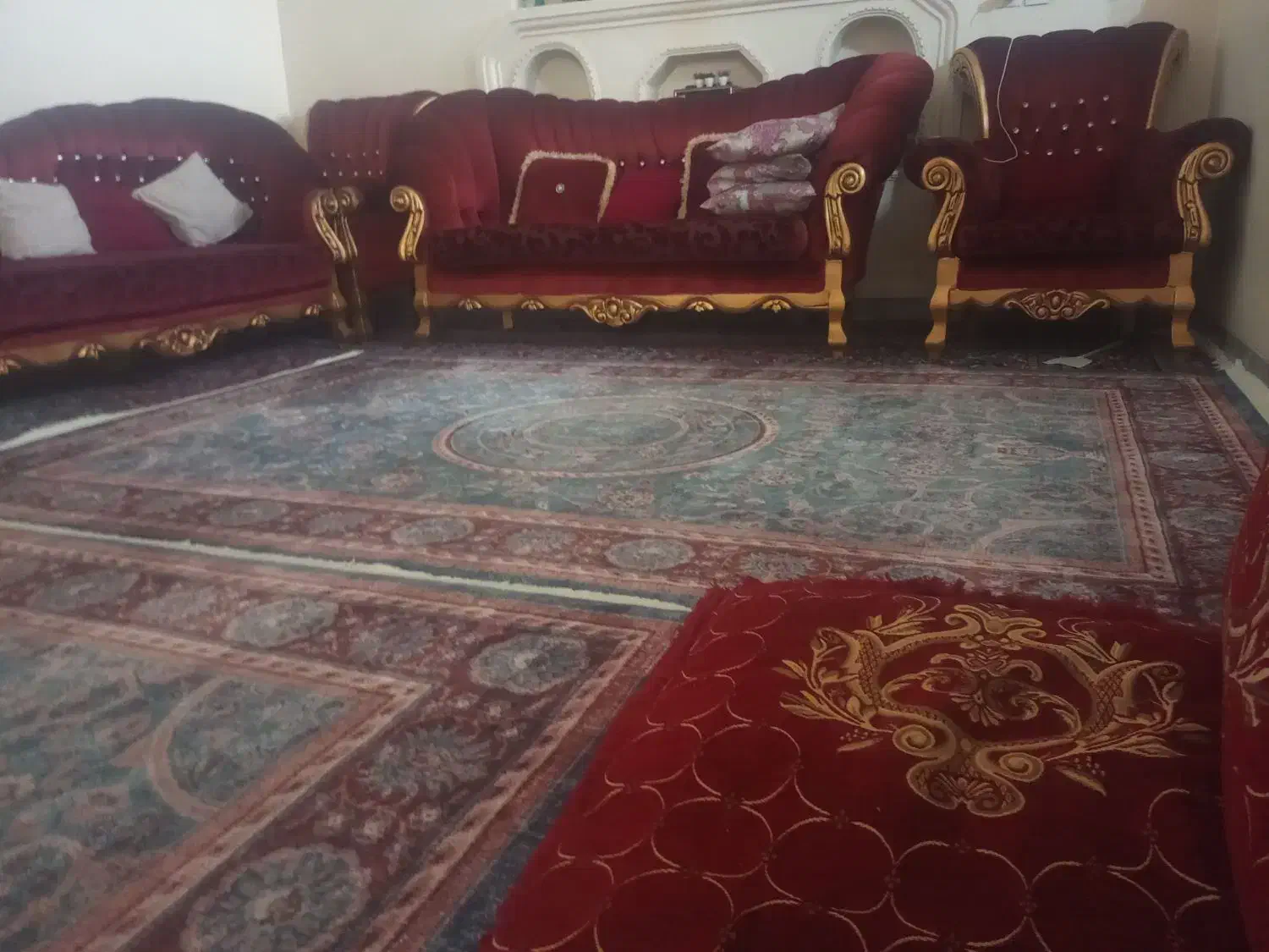 مبل رنگ خوشکل|مبلمان خانگی و میز عسلی|شیراز, آزادگان|دیوار