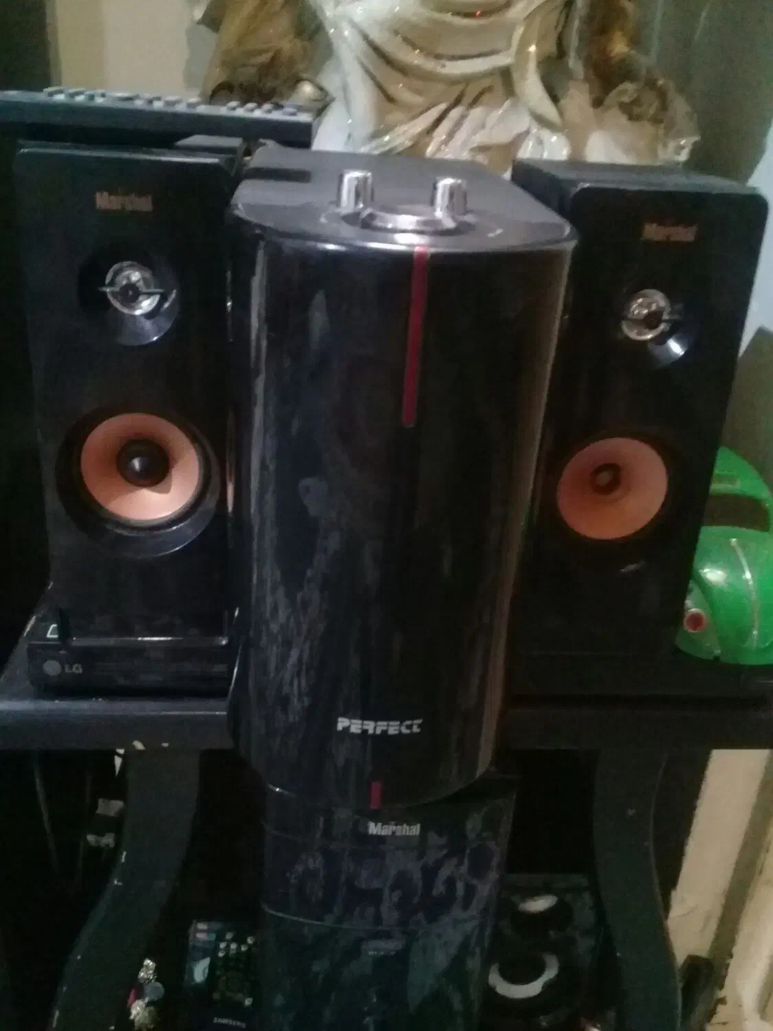 دی وی دی  و باس و دو عدد باند کوچیک|پخش‌کننده DVD و ویدیو|قرچک, محمد آباد|دیوار