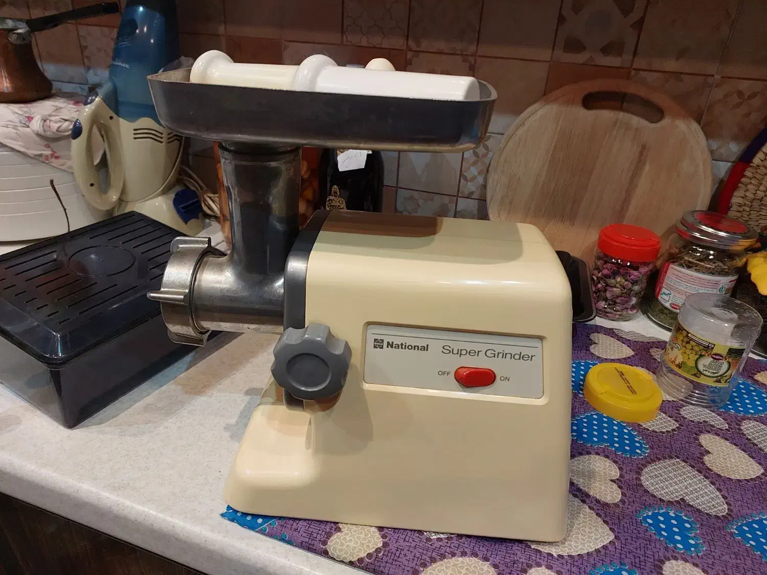 چرخ گوشت ناسیونال|خردکن، آسیاب، غذاساز|رشت, شهریاران|دیوار