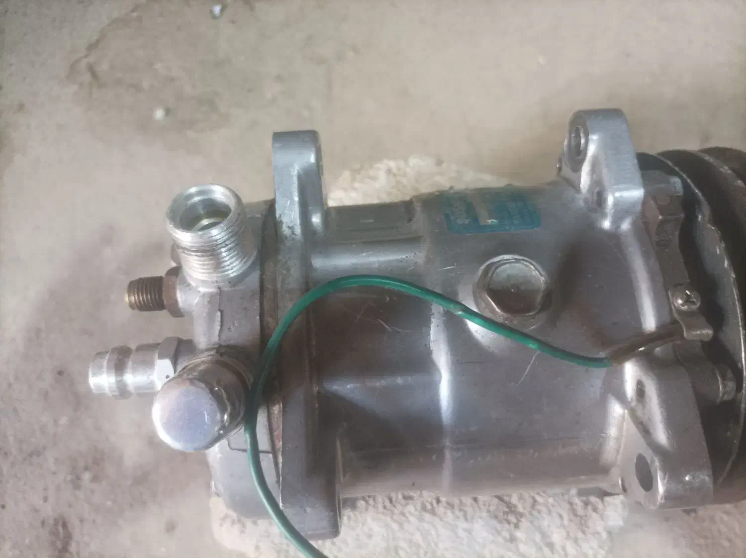 کمپرسور کولر کامیون  5پیستون  ساندن سنگاپور اصل|قطعات یدکی و لوازم جانبی|زرین دشت (فارس), |دیوار