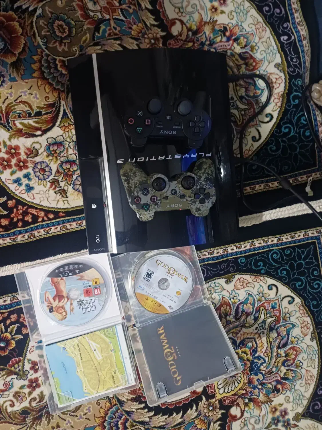 پلی استیشن ps3 مدل فت|کنسول، بازی ویدئویی و آنلاین|باقرشهر, |دیوار