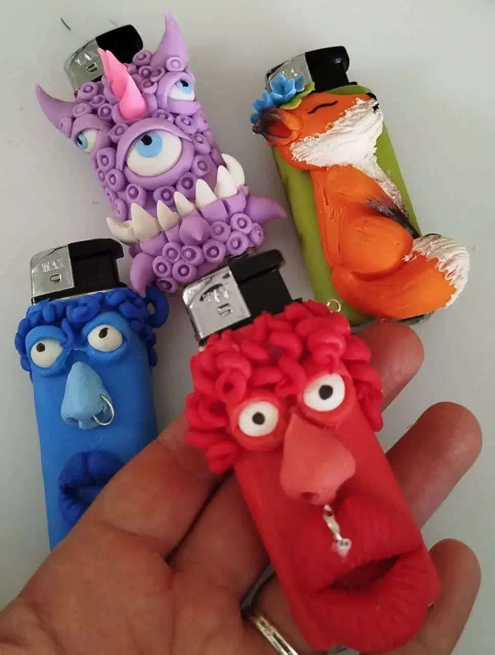 فندک‌های فانتزی خمیری|کلکسیون و سرگرمی|حمیدیا, |دیوار