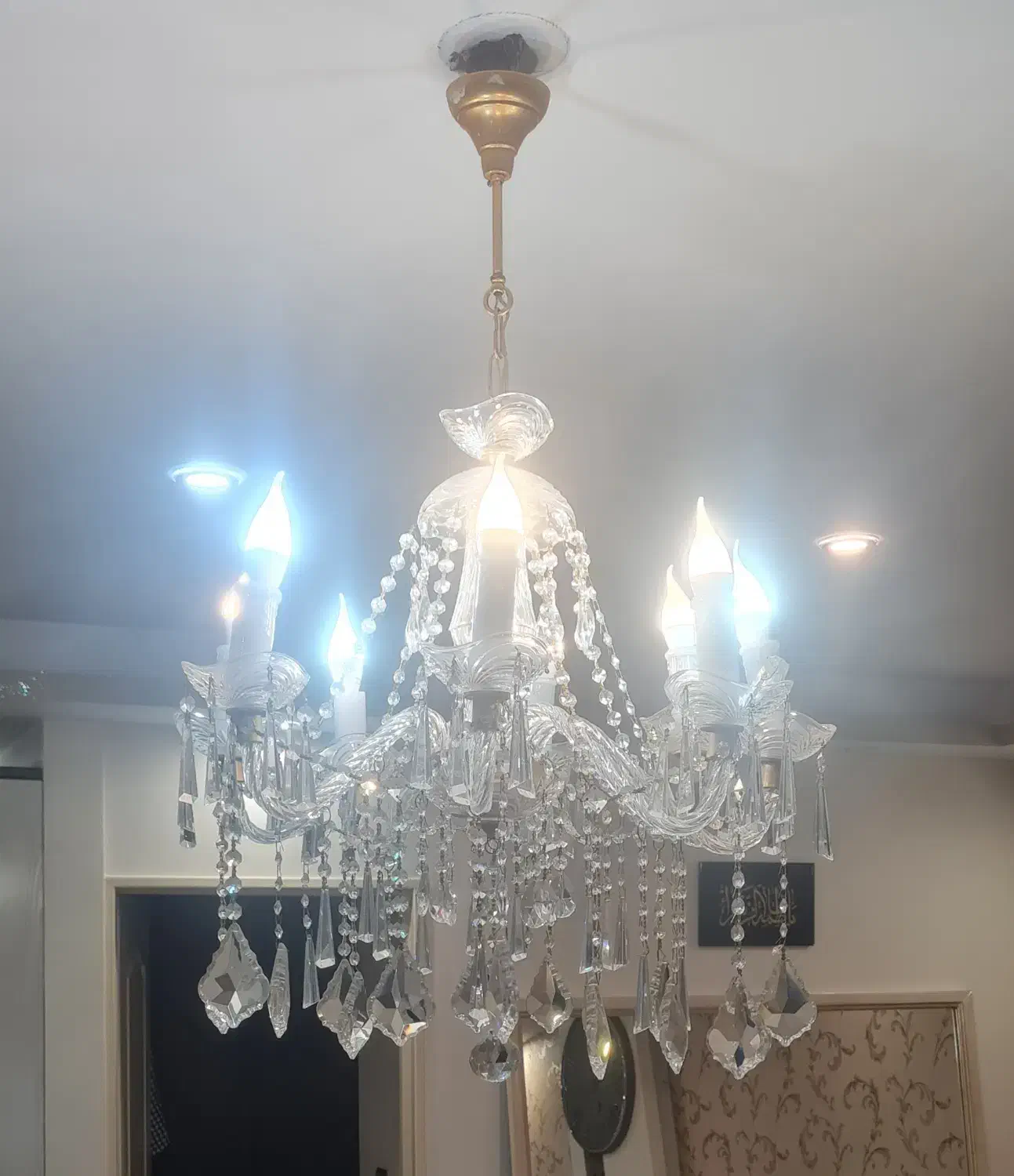 لوستر|لوستر و چراغ آویز|تهران, پرستار|دیوار