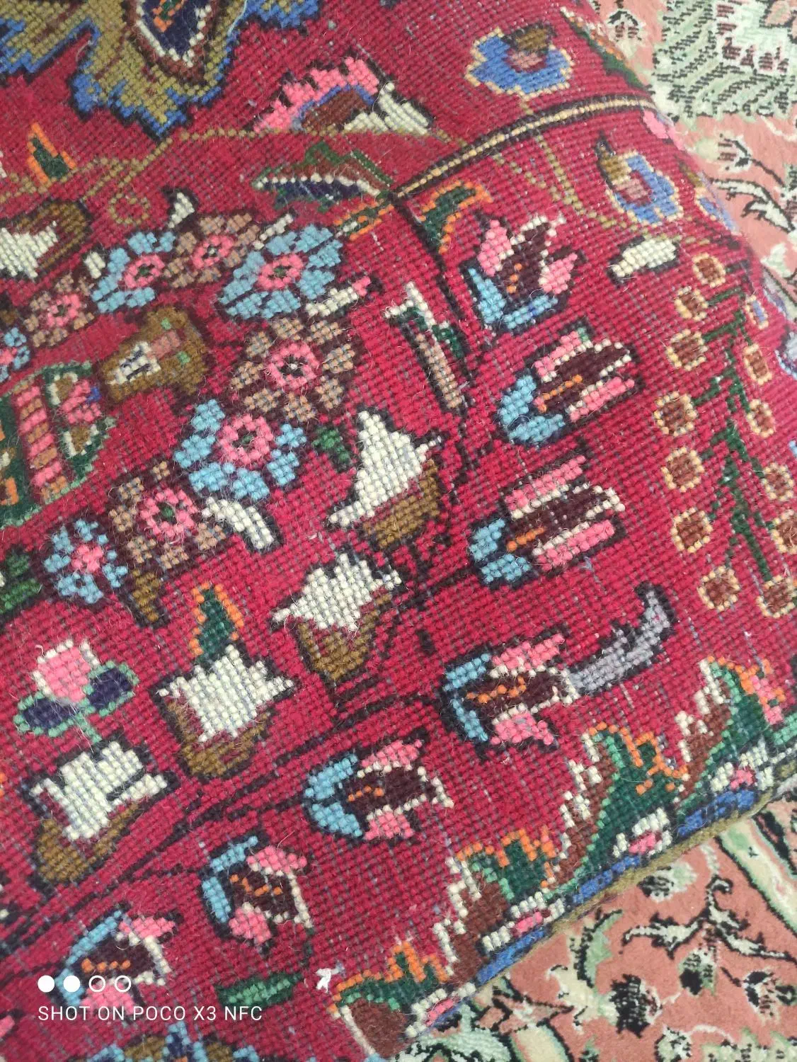 فرش دستبافت|فرش|سیلوانه, |دیوار