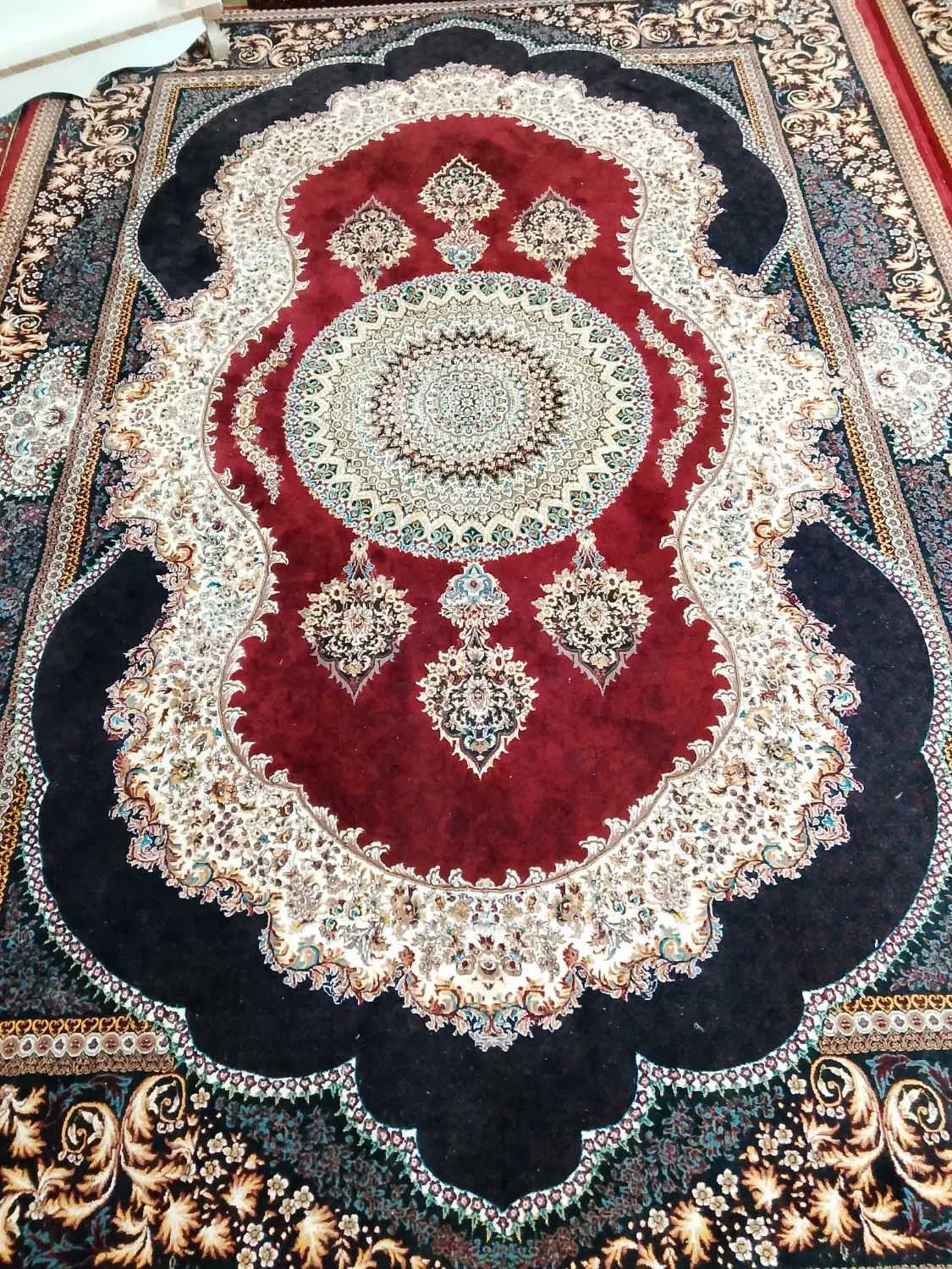 یک جفت ۹ متری|فرش|سبزوار, غرب نیروگاه|دیوار