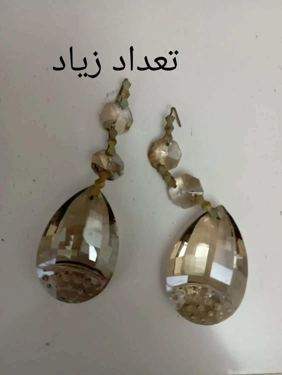 اویز کریستالی لوستر|لوستر و چراغ آویز|تهران, بهارستان|دیوار