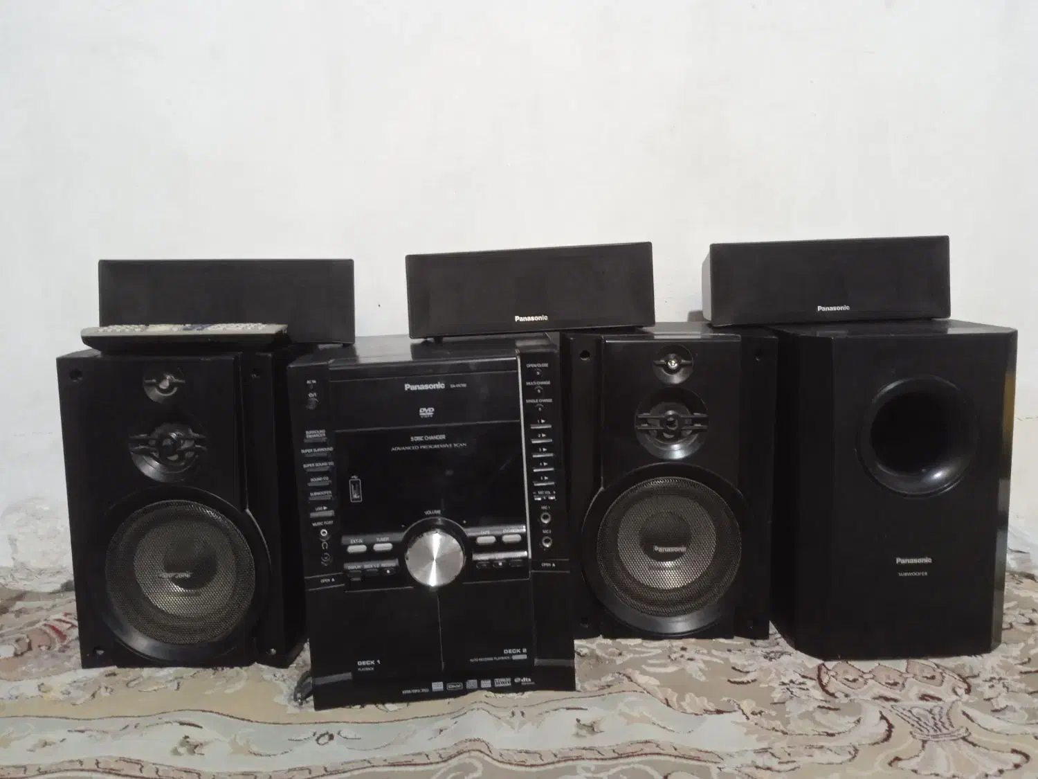 ضبط و باند پاناسونیک6300وات|سیستم صوتی خانگی|زاهدان, |دیوار