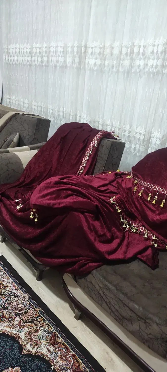 پرده کناره والون|پرده، رانر، رومیزی|خوی, |دیوار