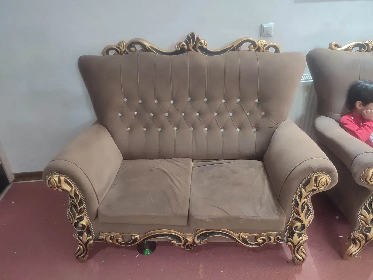 مبل هفت نفره|مبلمان خانگی و میز عسلی|شاهین‌شهر, مسکن مهر|دیوار