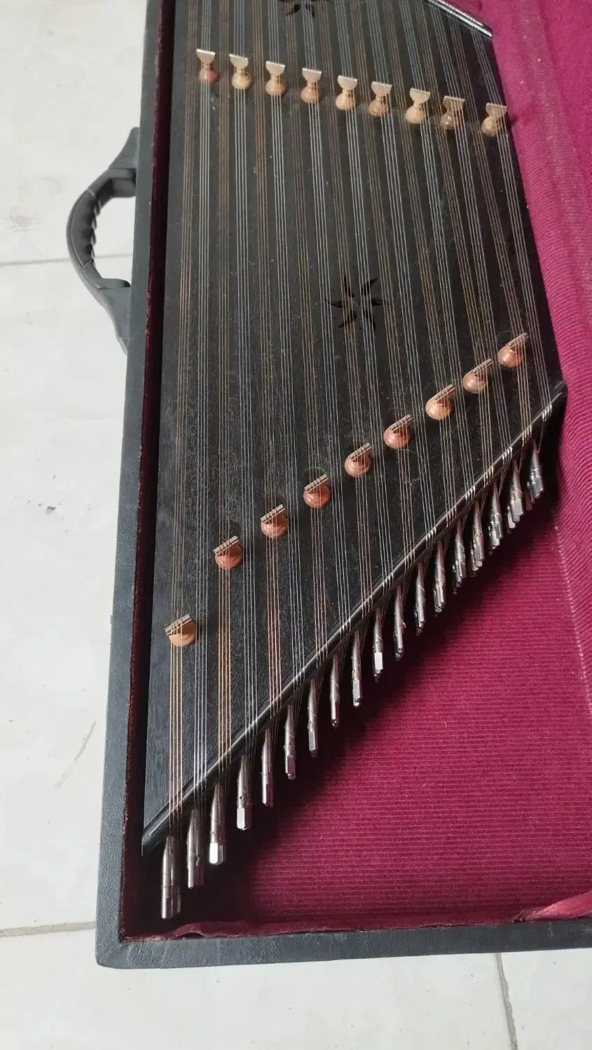 سنتور سل کوک 9خرک چوب گردو تیره|سازهای سنتی|اصفهان, قائمیه|دیوار