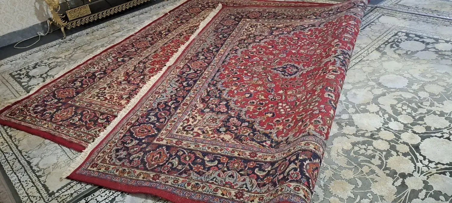 فرش ۱۲متری دست بافت کاشان|فرش|بروجرد, |دیوار