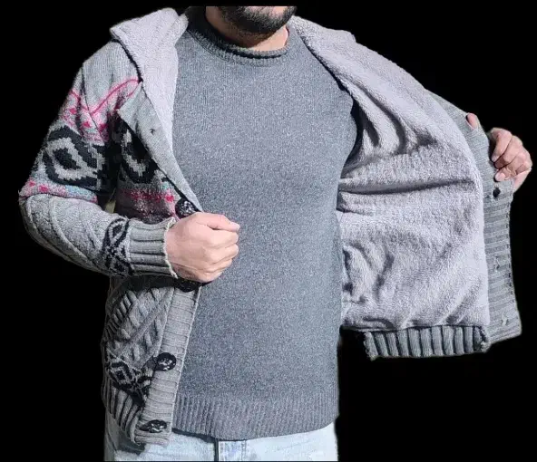 کاپشن بافت ضخیم|لباس|سنقر, |دیوار