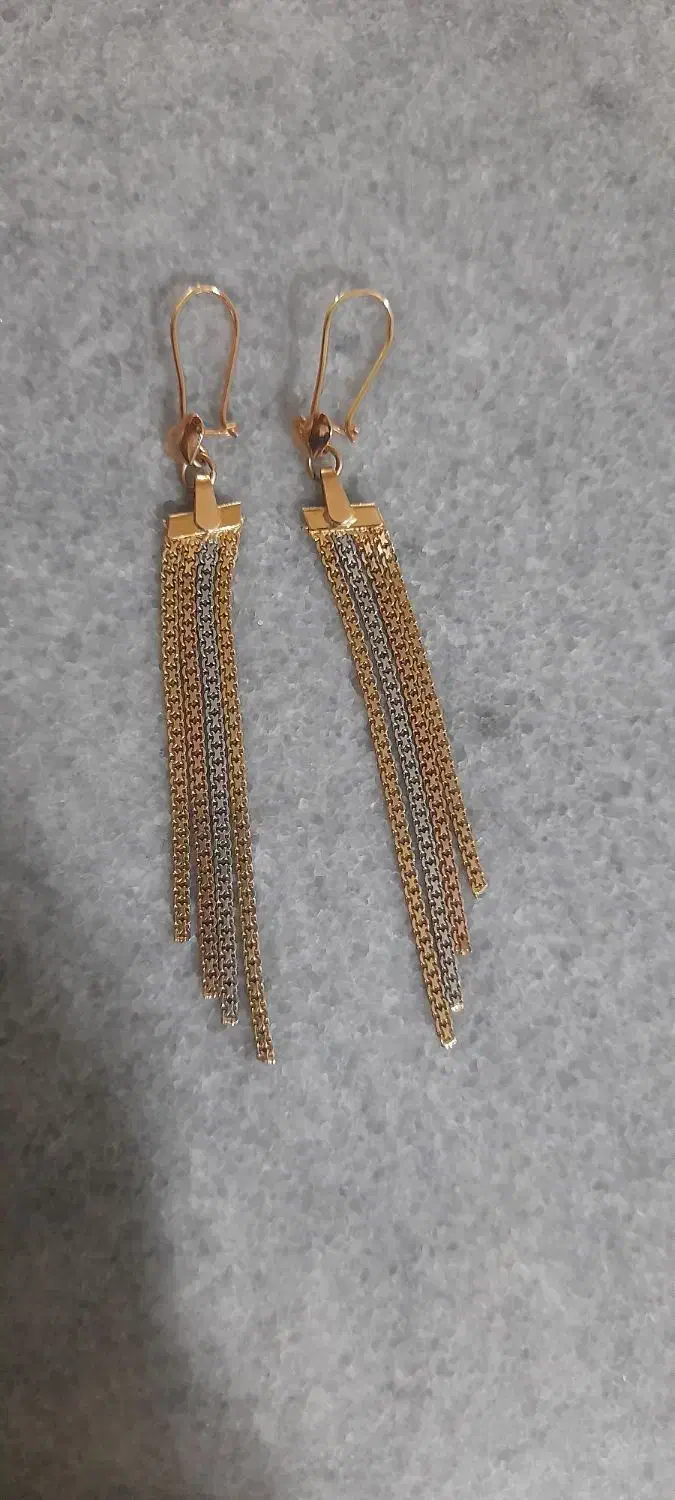 فروش گوشواره نودرمامونیه|جواهرات|زاویه, |دیوار