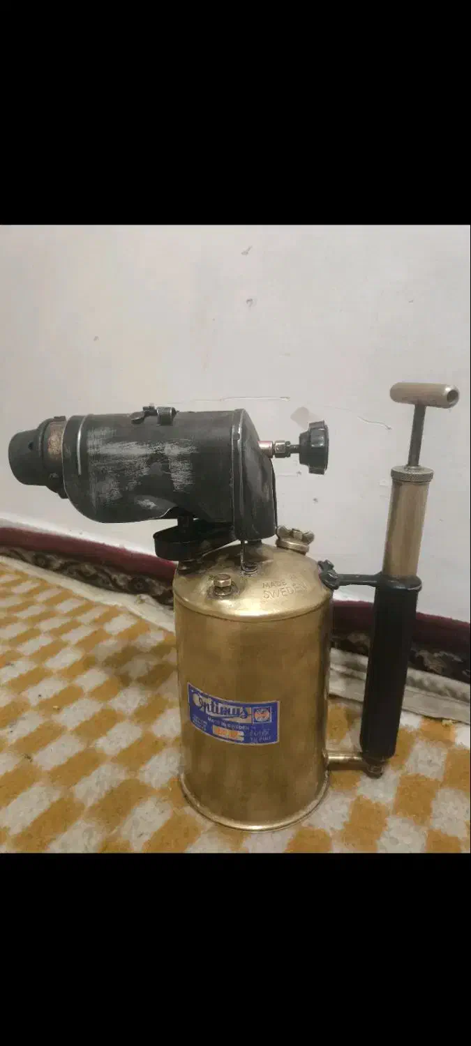 پریموس سوئدی قدیمی|کلکسیون اشیاء عتیقه|شیروان (خراسان), |دیوار