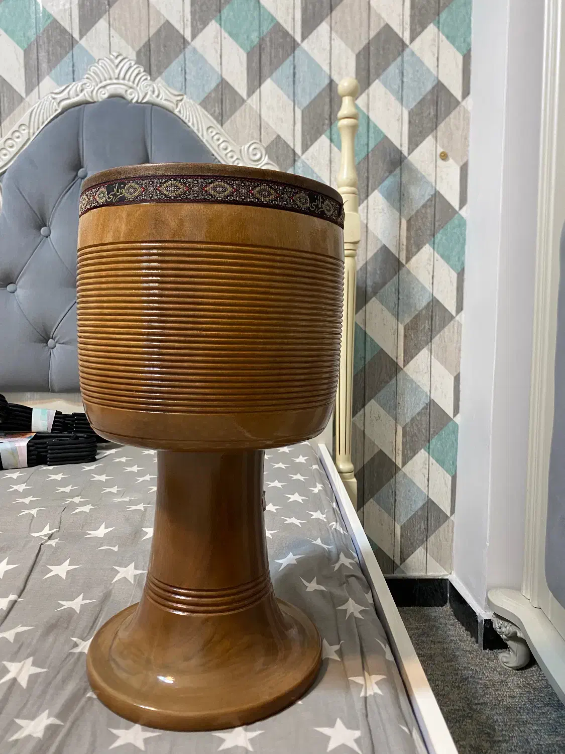 تنبک و بلز کودک|سازهای سنتی|ساری, |دیوار