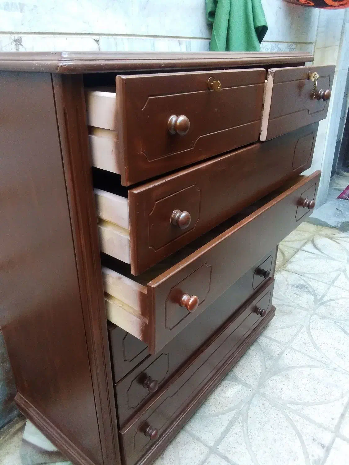 سلام دراور تمیز درحدنوقیمت یک وپانصد هزار تومان|جاکفشی، کمد، دراور|گلستان (تهران), |دیوار