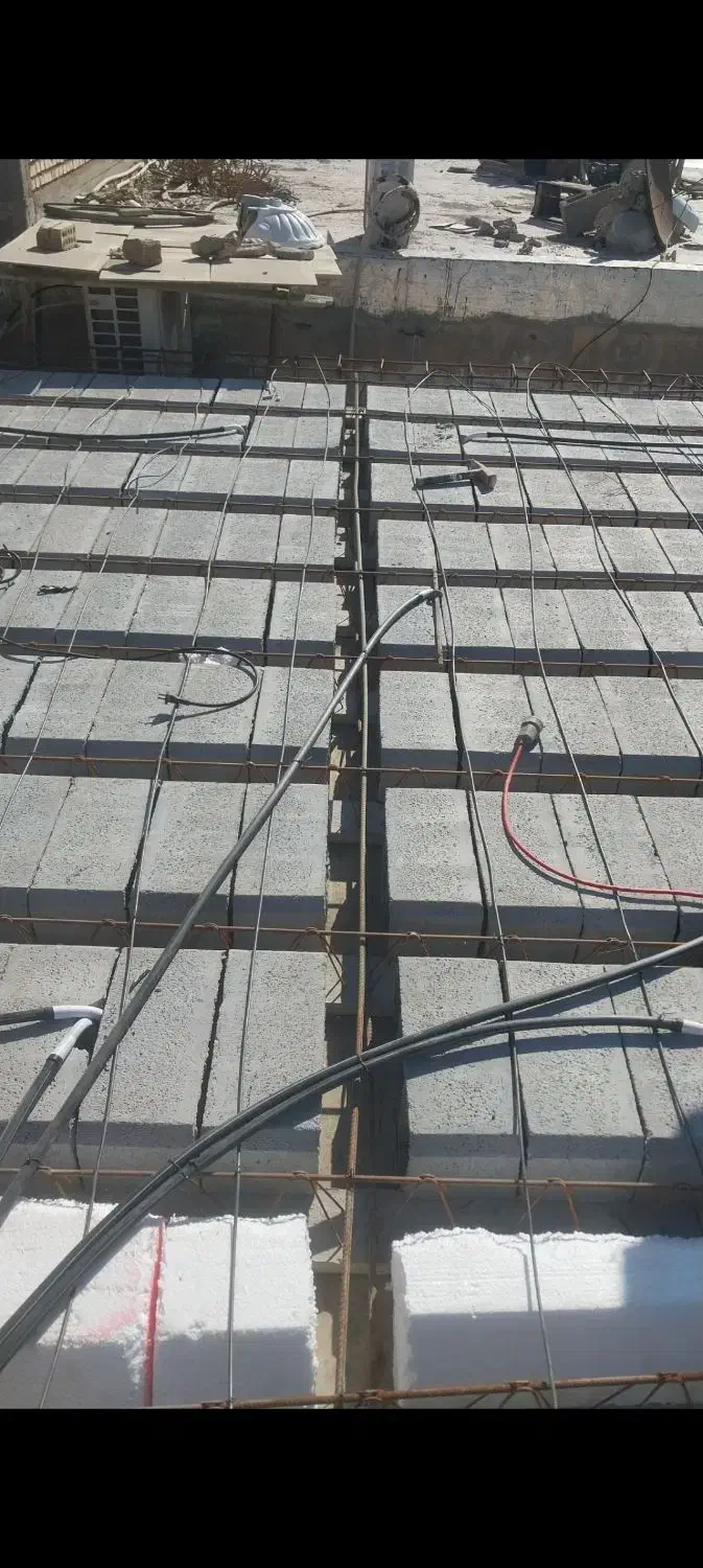 تولید و اجرای تیرچه بلوک و الموتوربندی|مصالح و تجهیزات ساختمان|شادگان, |دیوار