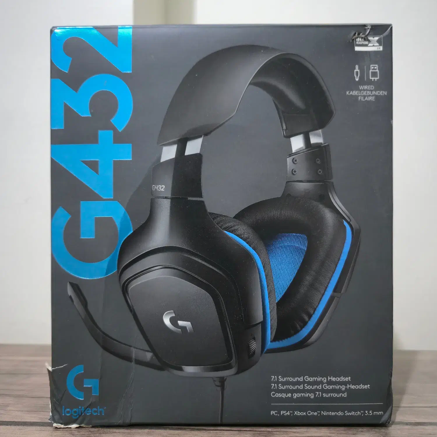 هدفون هدست هندزفری گیمینگ لاجیتک Logitech G432|قطعات و لوازم جانبی رایانه|تهران, جیحون|دیوار