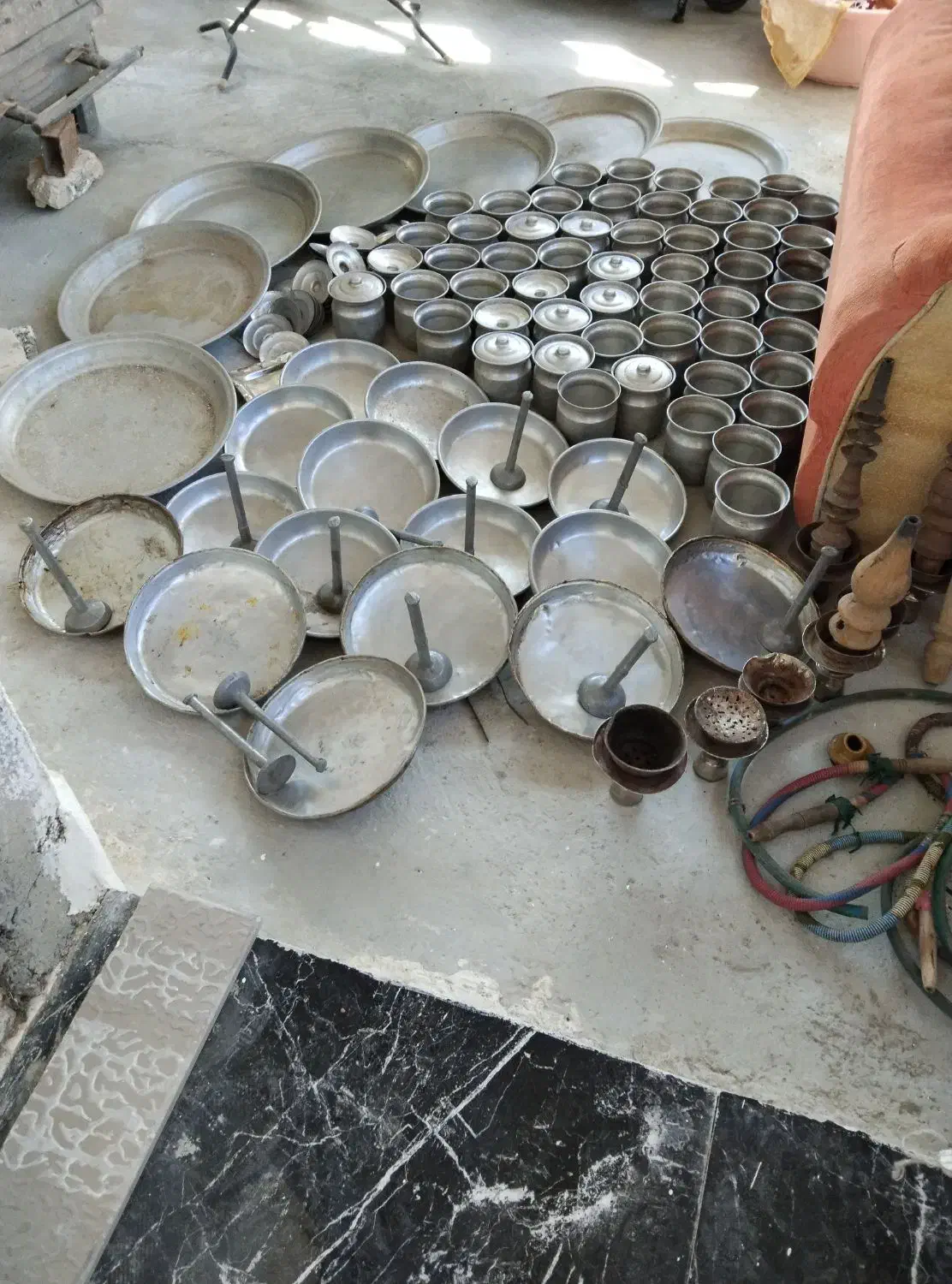 وسایل قهوه خانه ،دیزی ،سینی،گوشتکوب|ظروف پخت‌وپز|گرگان, |دیوار