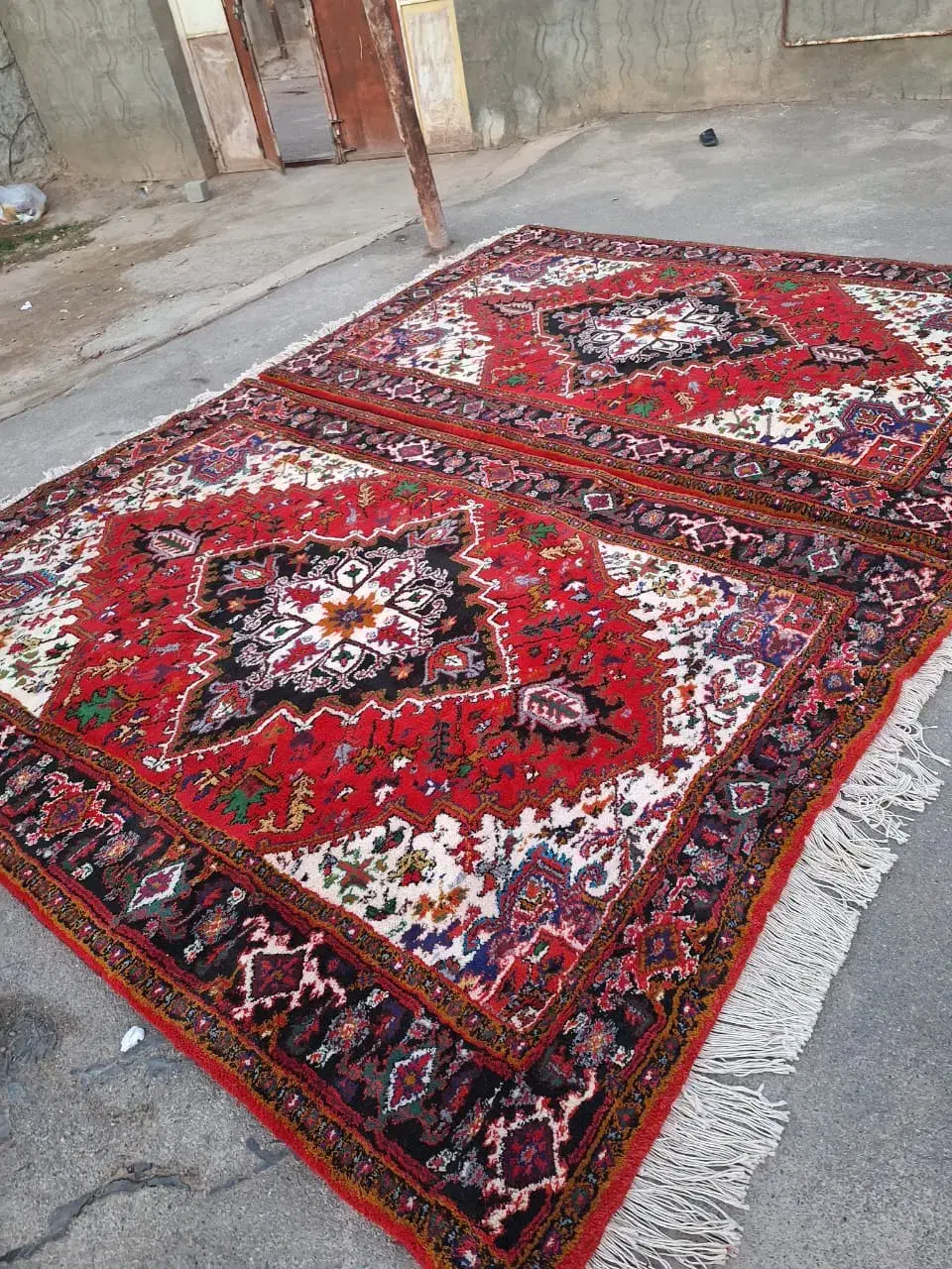 یک جفت فرش 6متری مهربان|فرش|تبریز, |دیوار