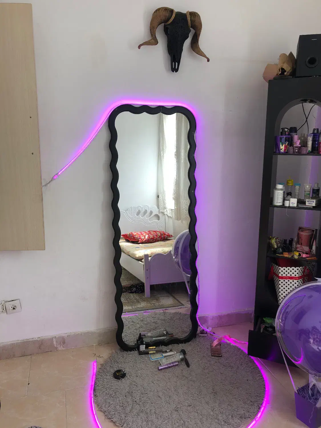 آیینه قدی سالم|آینه|هشتگرد, شهرک اداری|دیوار