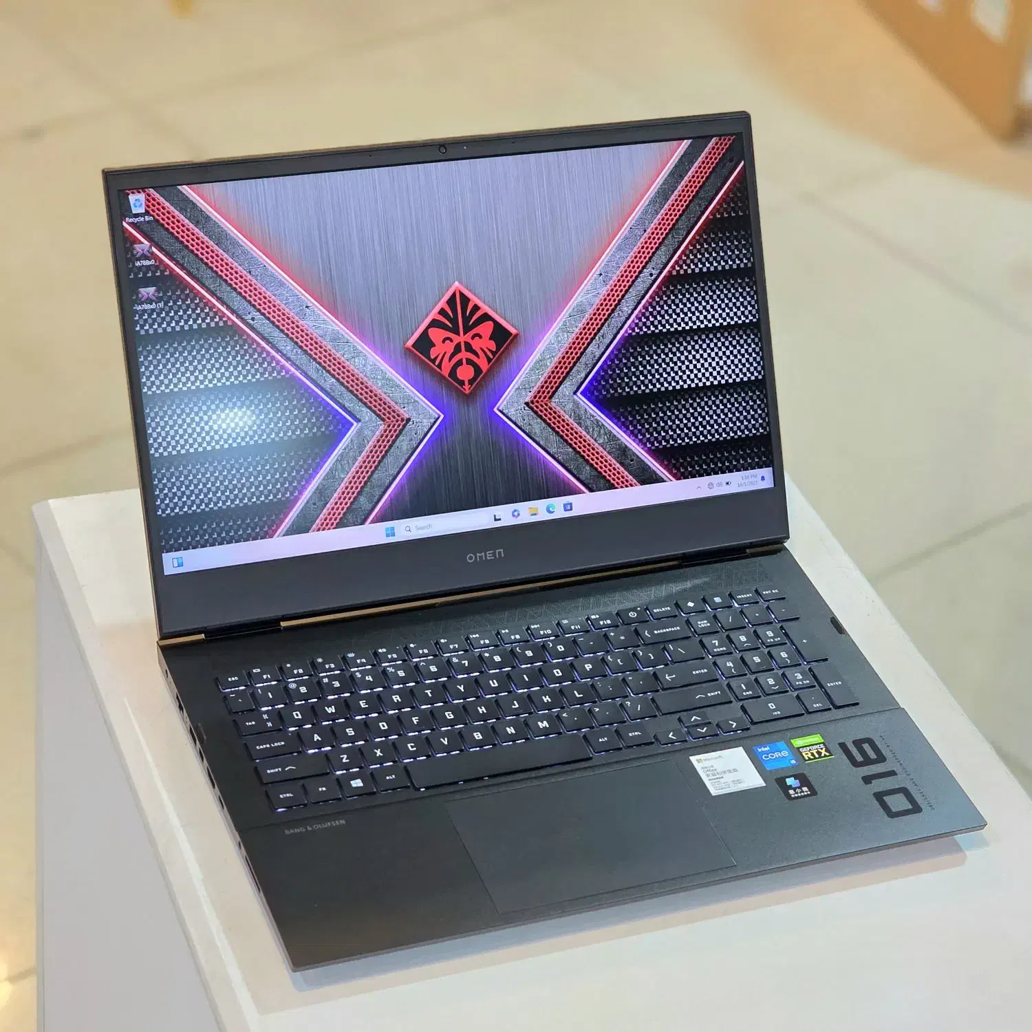 لپتاپ گیمینگ HP OMEN 16  گرافیک RTX 3050Ti|رایانه همراه|شیراز, ملاصدرا|دیوار