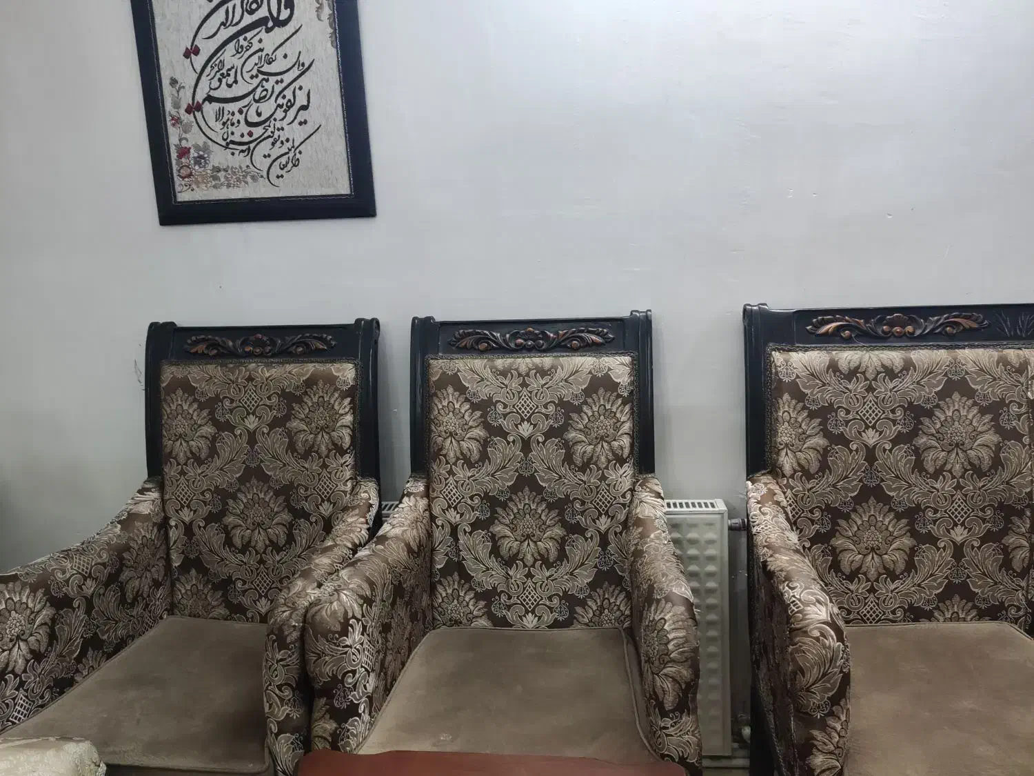 باسلام یک دست مبل استیل کلاسیک|مبلمان خانگی و میز عسلی|بومهن, |دیوار