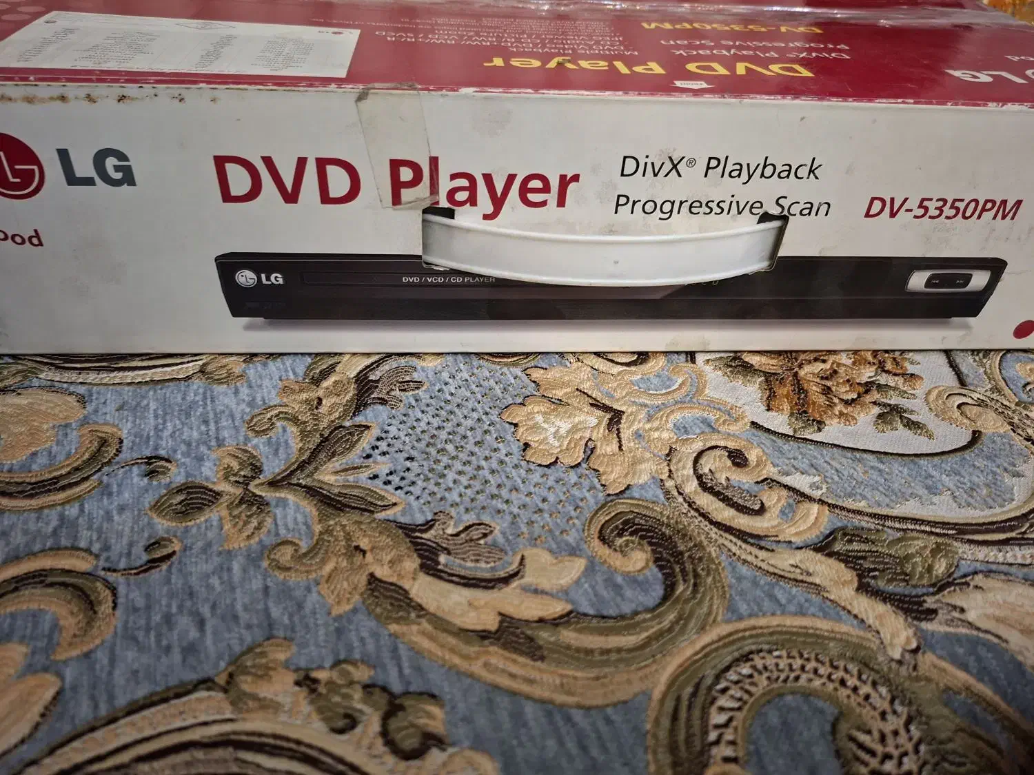 دی وی دی ۵۳۵۰ ال جی آکبند|پخش‌کننده DVD و ویدیو|پردیس, فاز ۳|دیوار