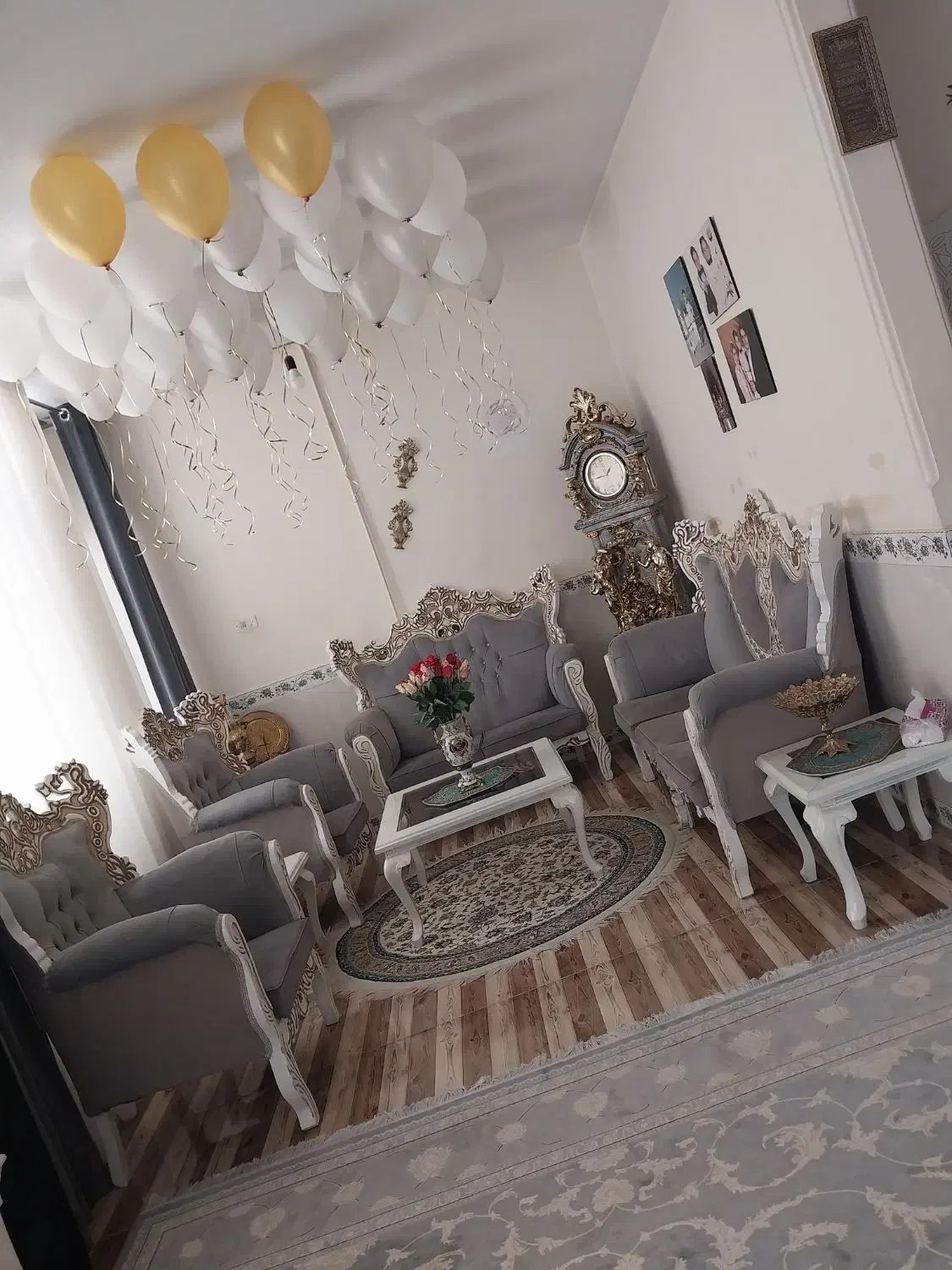 درحد نو خیلی تمیز همراه  عسلی|مبلمان خانگی و میز عسلی|پاکدشت, حصار امیر|دیوار