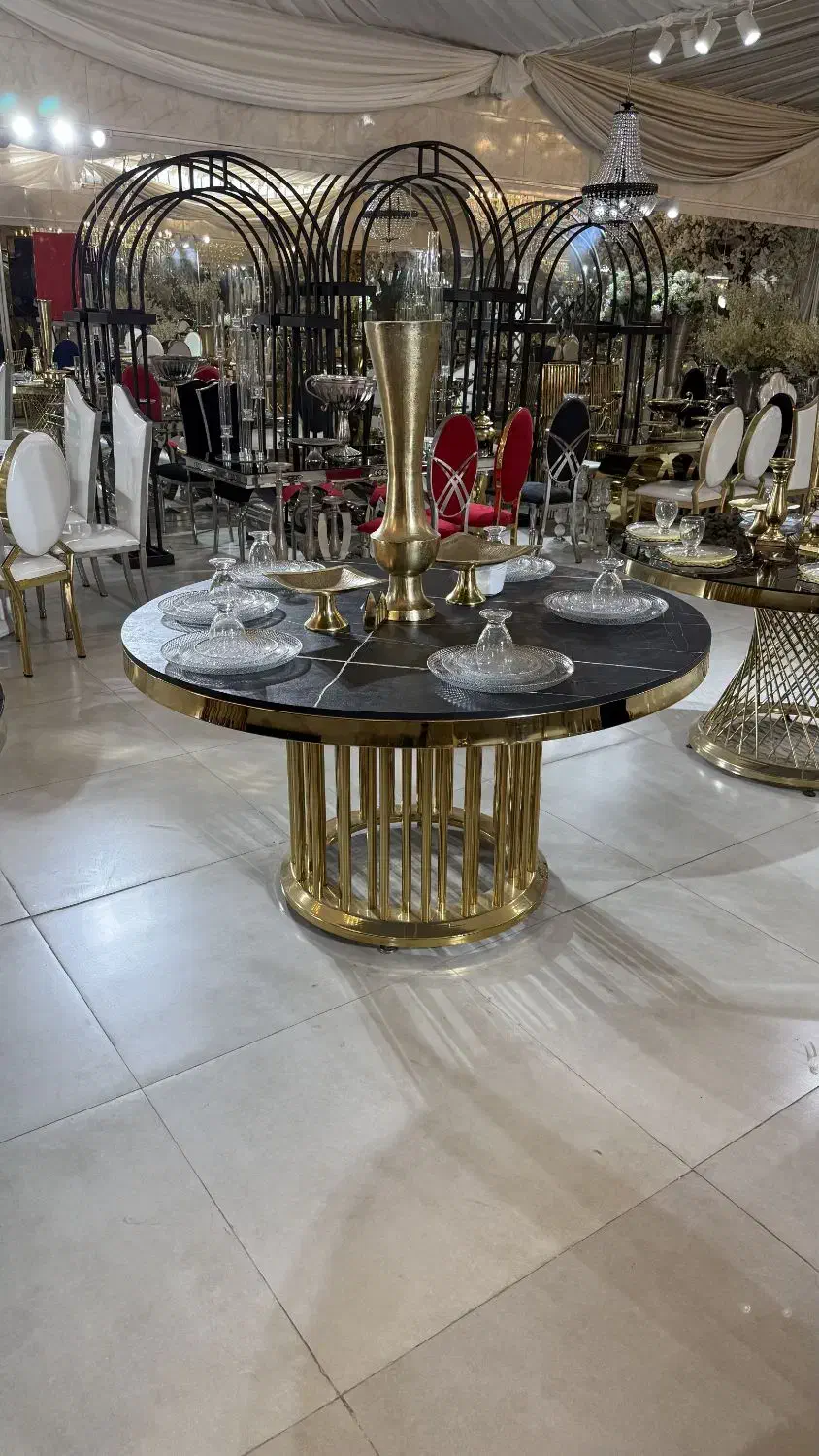 میزلوله ای تالاری آبکاری pvd|عمدهفروشی|شهریار, رزکان|دیوار