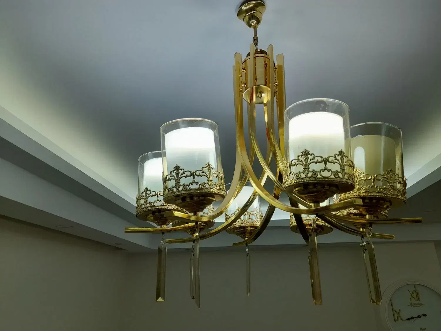 ۳ عدد لوستر دوگلسه بسیار شیک|لوستر و چراغ آویز|تهران, علم و صنعت|دیوار