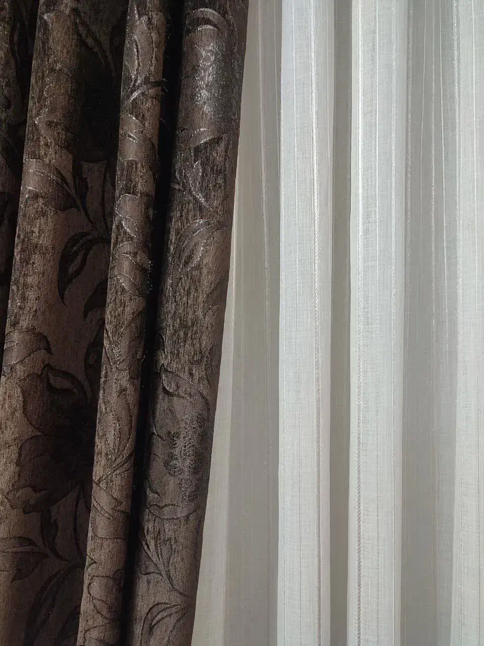 چهار عدد دستک پرده|پرده، رانر، رومیزی|مشهد, سرافرازان|دیوار