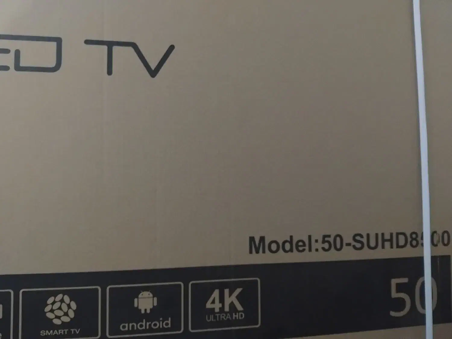 فروش تلوزیون داخل کارتون باز نشده|تلویزیون و پروژکتور|ایلام, |دیوار