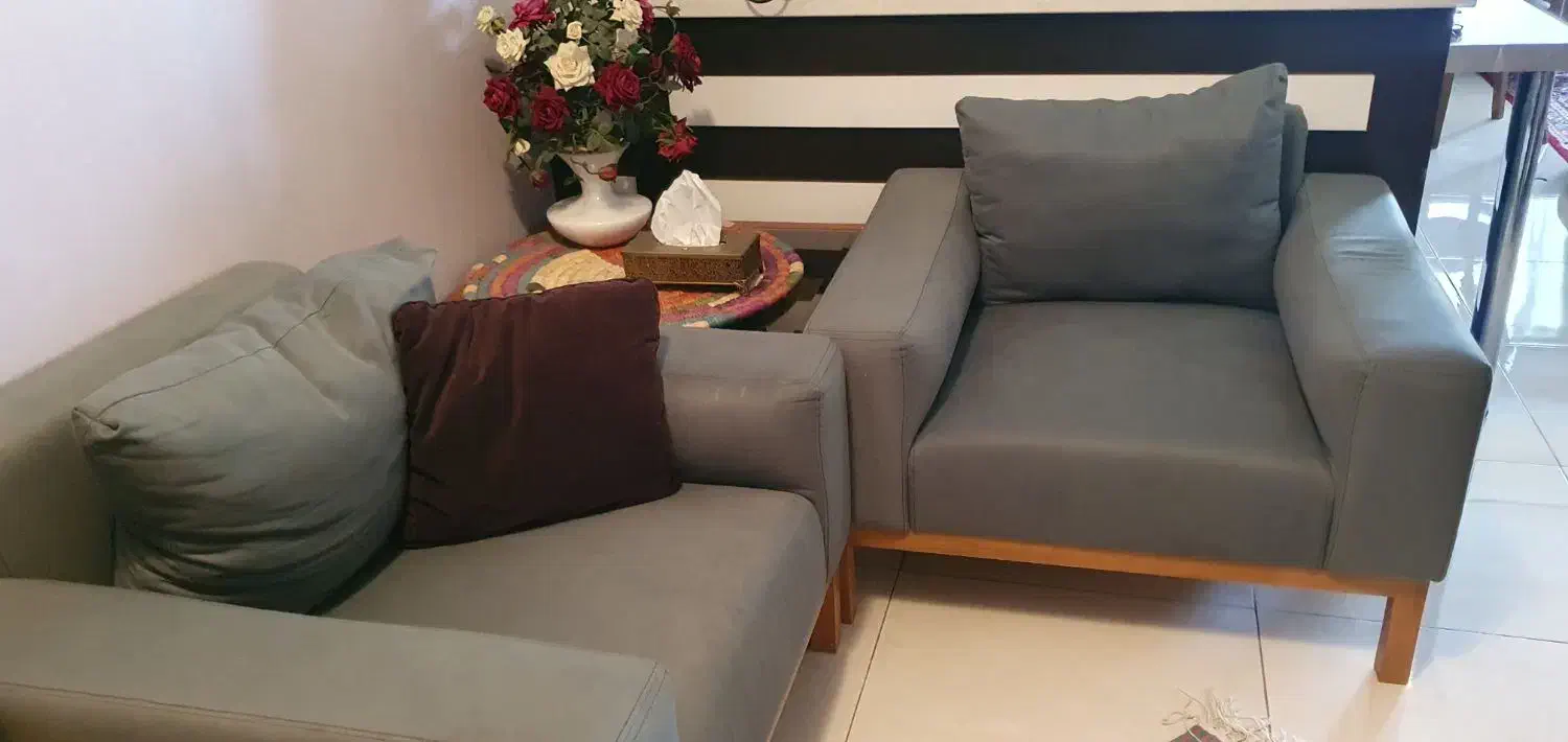 نیم ست مبل راحتی رُست|مبلمان خانگی و میز عسلی|شیراز, خلیلی|دیوار