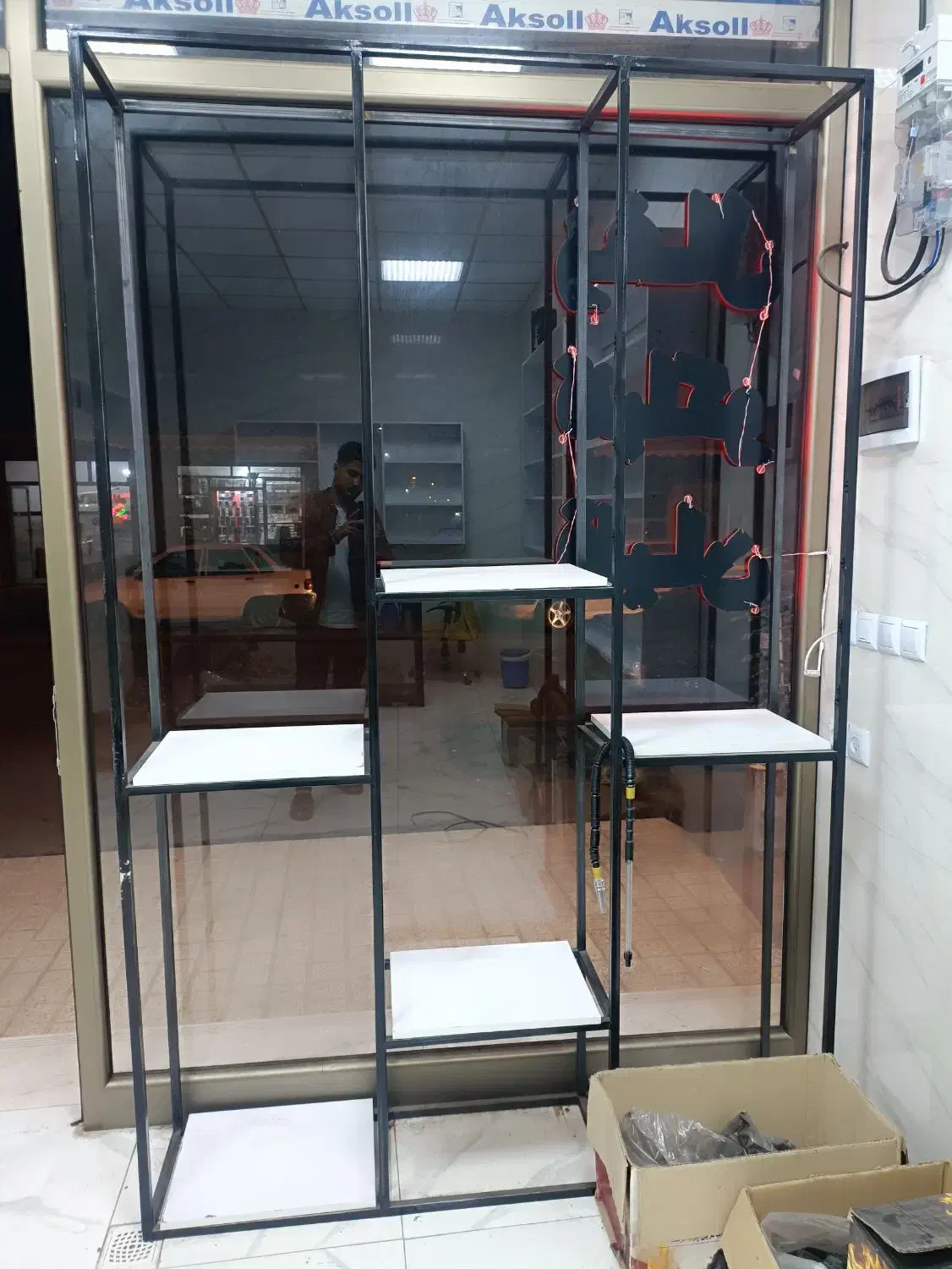 ویترین برای قلیان و غیره|بوفه، ویترین، کنسول|پارس‌آباد, |دیوار