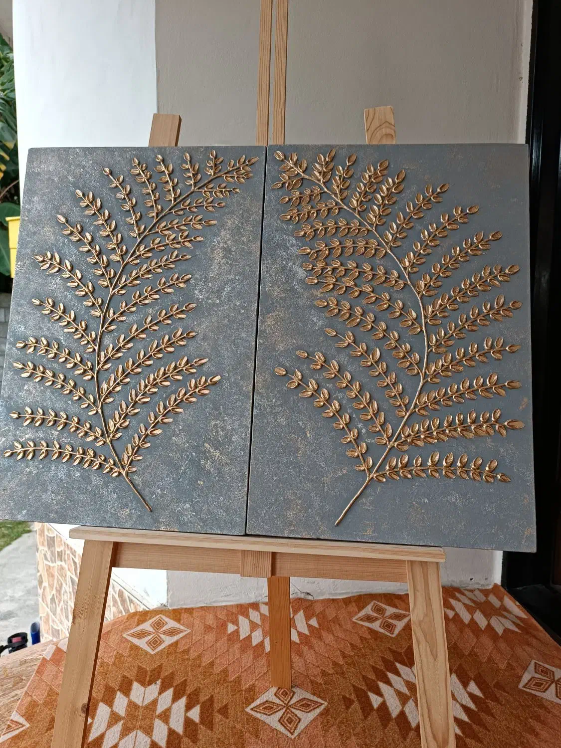 تابلوی برجسته سه تکه آیه وان یکاد|صنایع دستی و سایر لوازم تزئینی|نوشهر, |دیوار