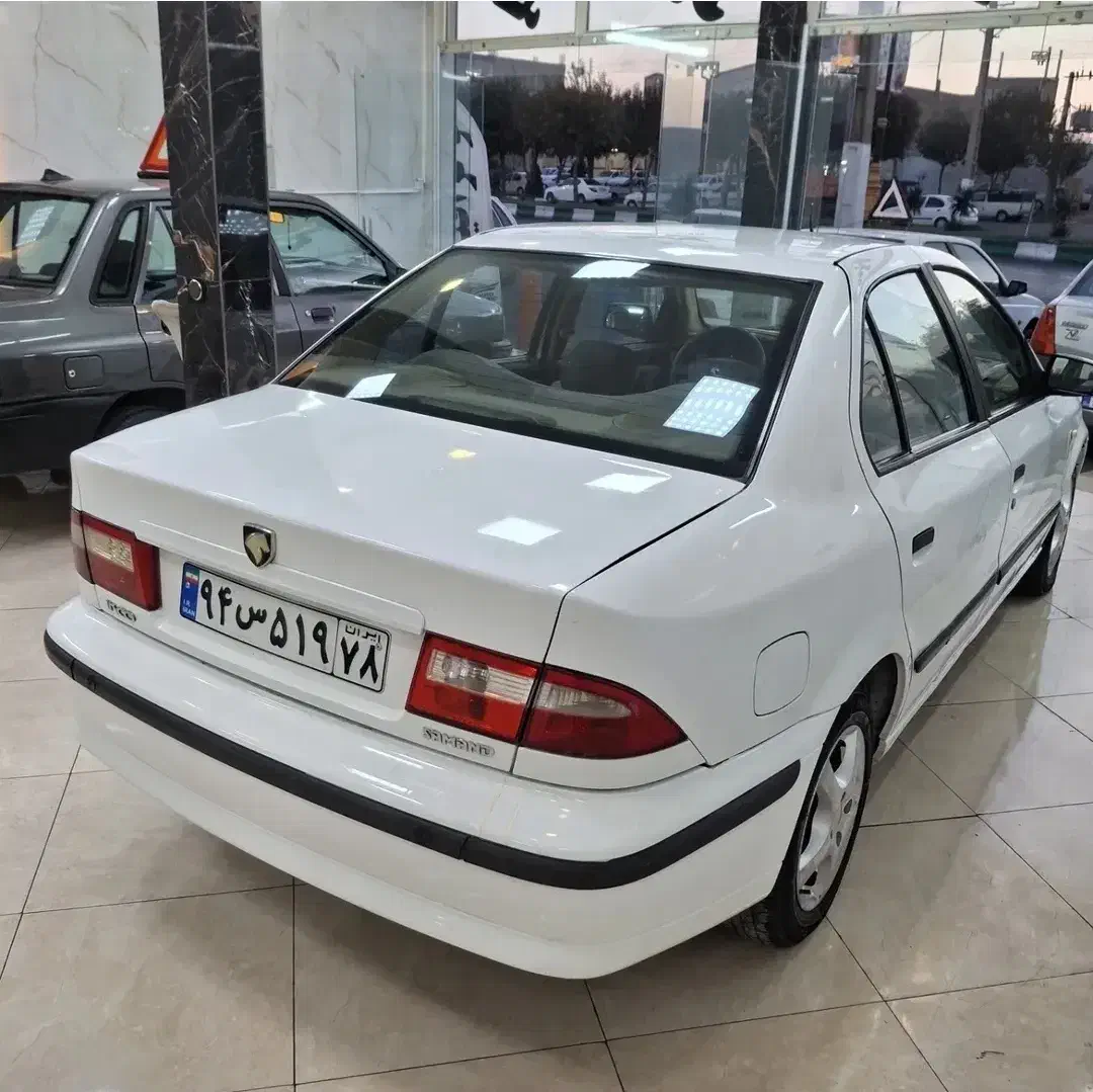 سمند سفید مدل92ای اف سون دوگانه کارخانه .اقساطی|خودرو سواری و وانت|قرچک, مهدیه|دیوار