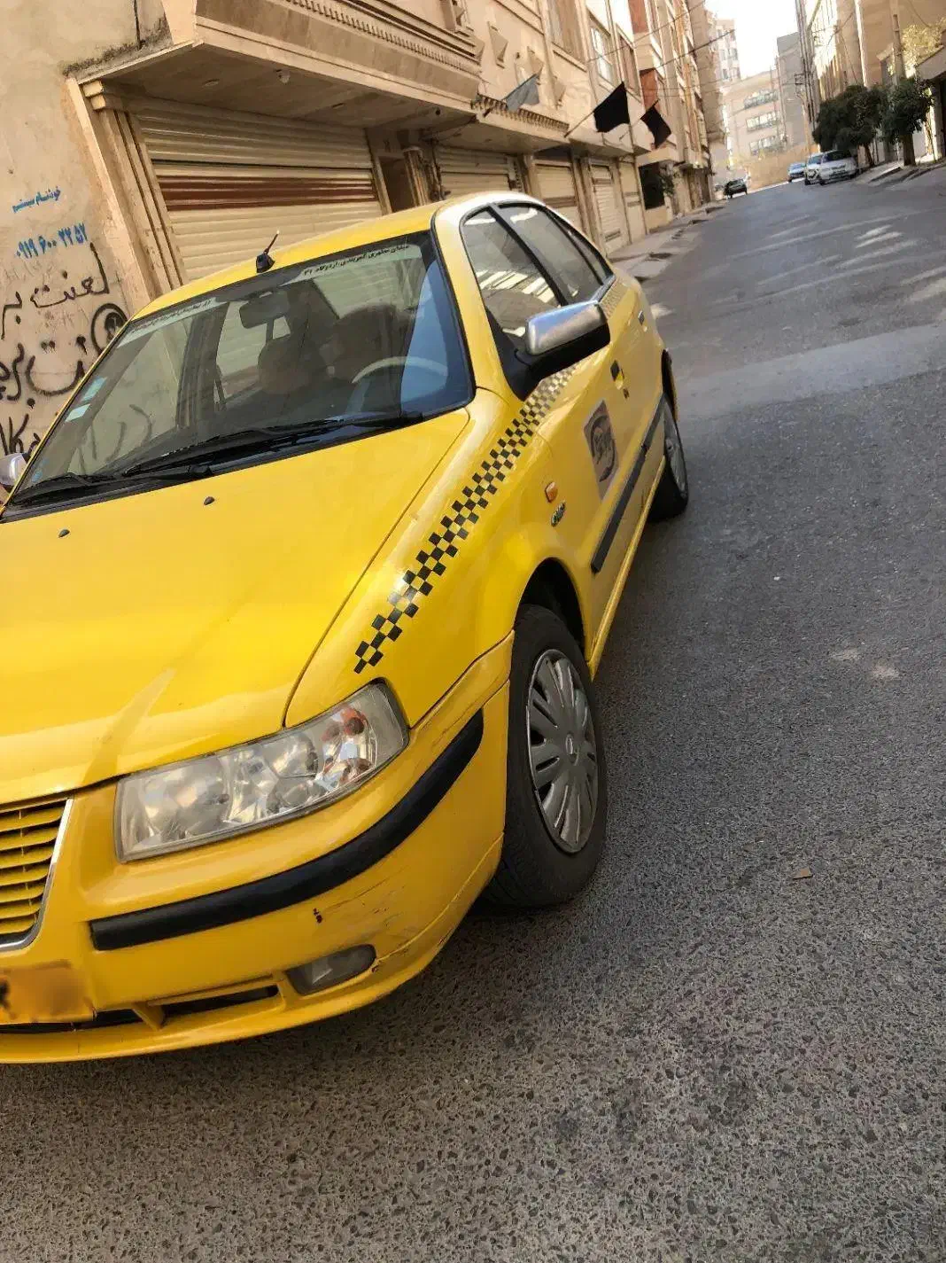 سمند تاکسی ef7 تمیز و کم کار|خودرو سواری و وانت|قم, زنبیل آباد|دیوار