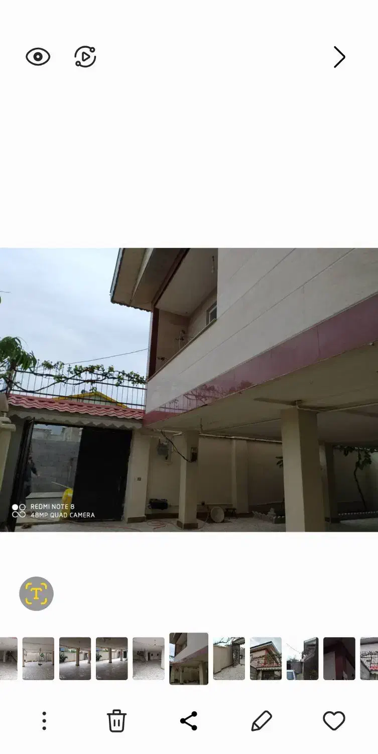 ملک ویلایی خوش ساخت یک طبقه روی پیلوت|فروش خانه و ویلا|رشت, سیا اسطلخ|دیوار