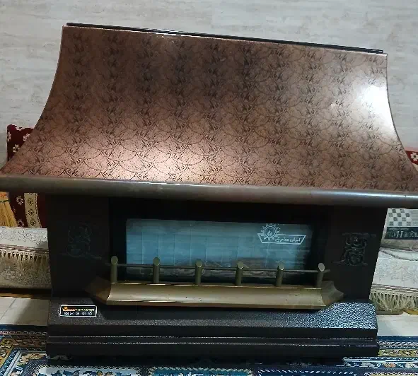 بخاری طرح شومینه|بخاری، هیتر، شومینه|رشت, حومه رشت|دیوار