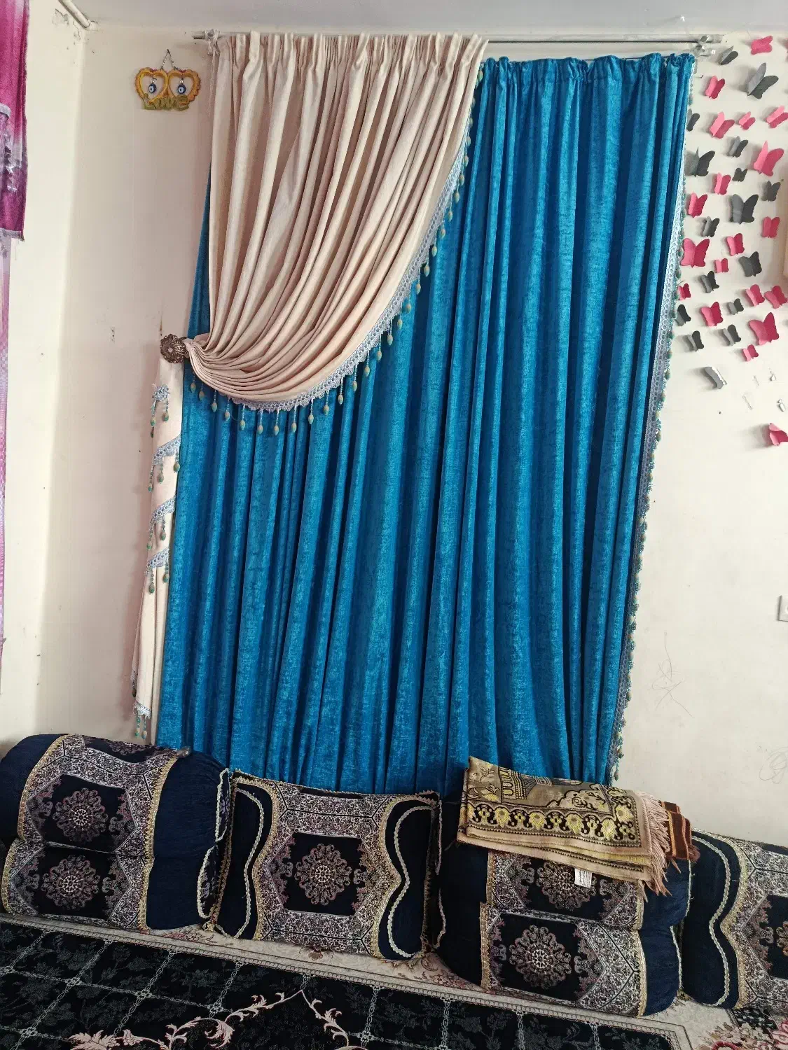 پرد مخمل|پرده، رانر، رومیزی|سیرجان, |دیوار