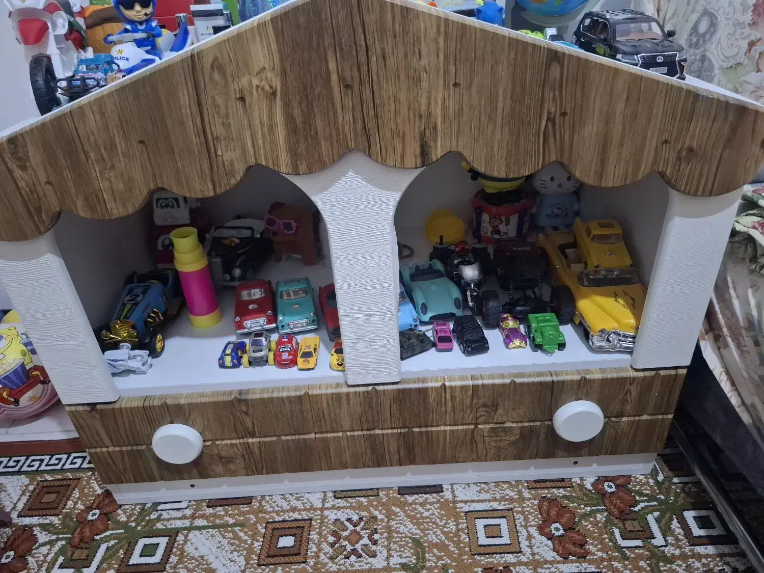 دو عدد کمد کودک و نوجوان 1900|جاکفشی، کمد، دراور|پرند, فاز ۳|دیوار