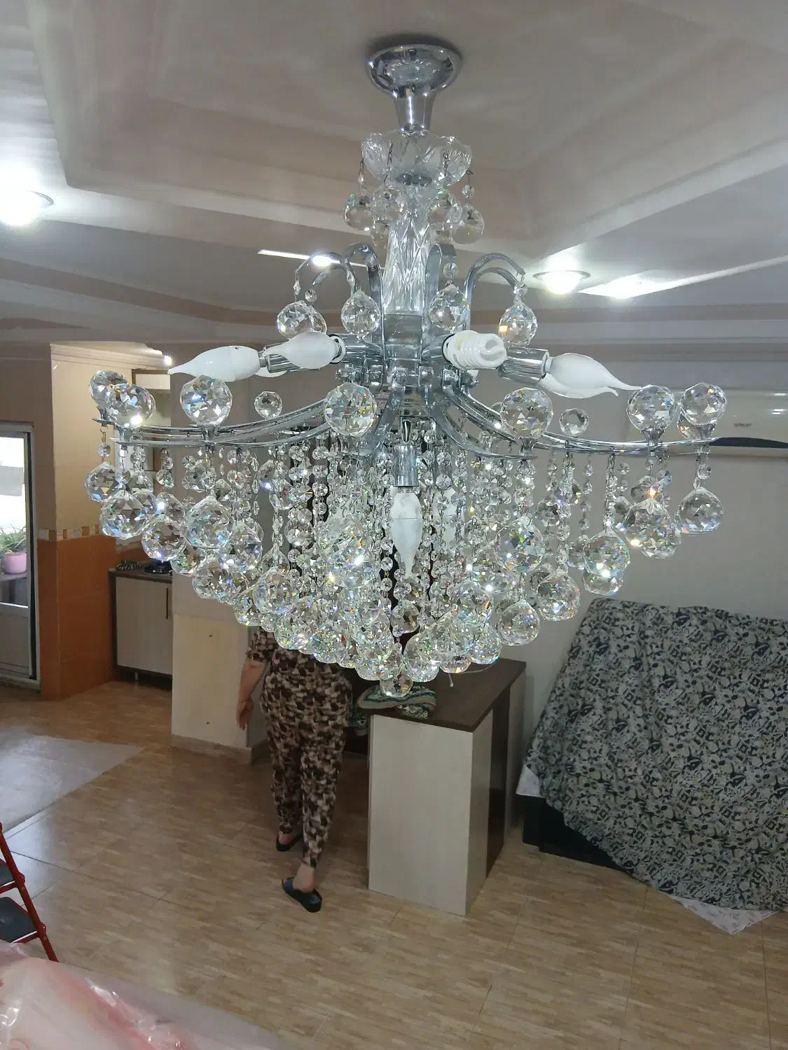 لوستر|لوستر و چراغ آویز|گرگان, |دیوار