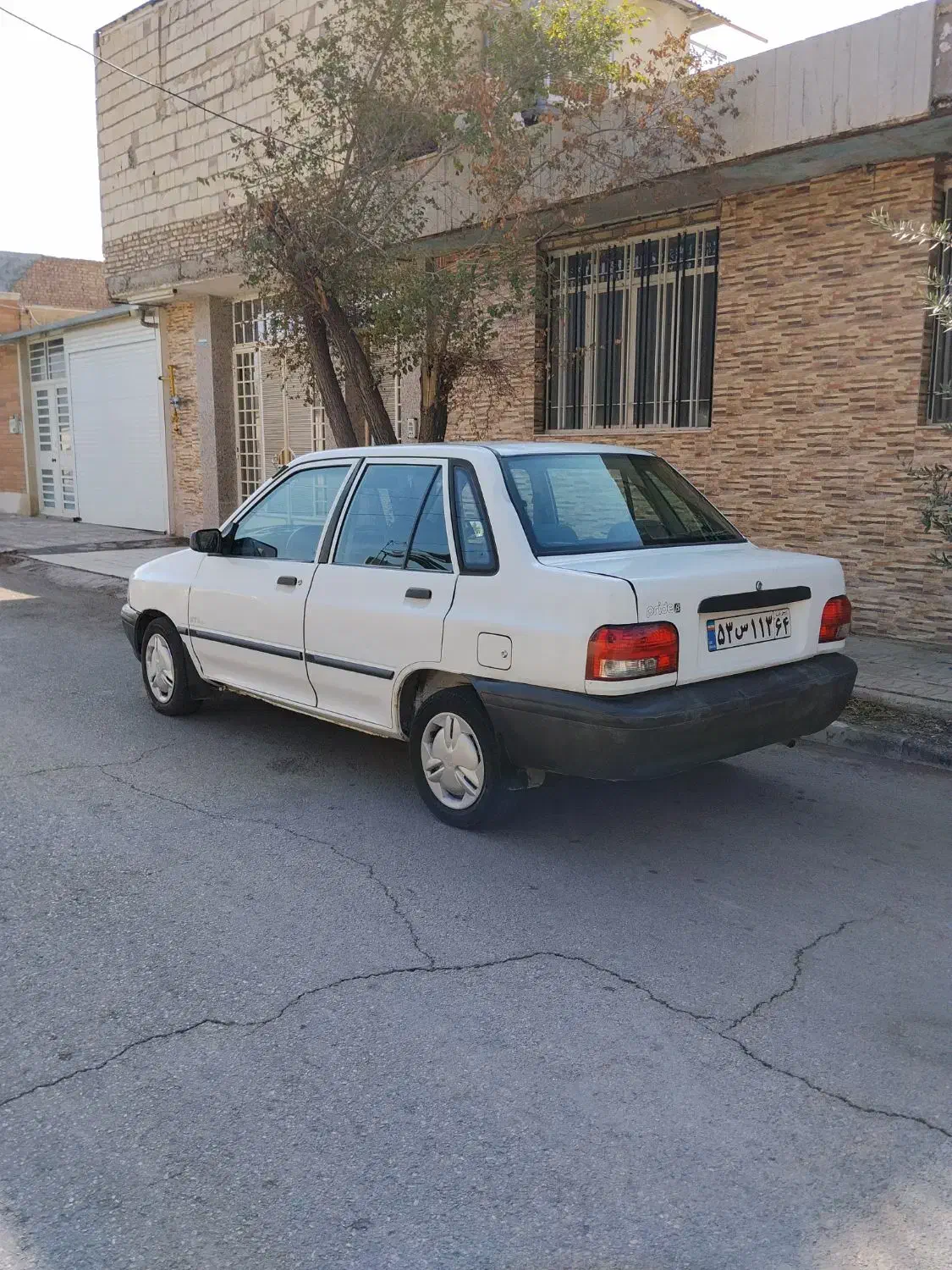 پراید خونگی مدل ۸۳ شاسی سالم|خودرو سواری و وانت|یزد, |دیوار