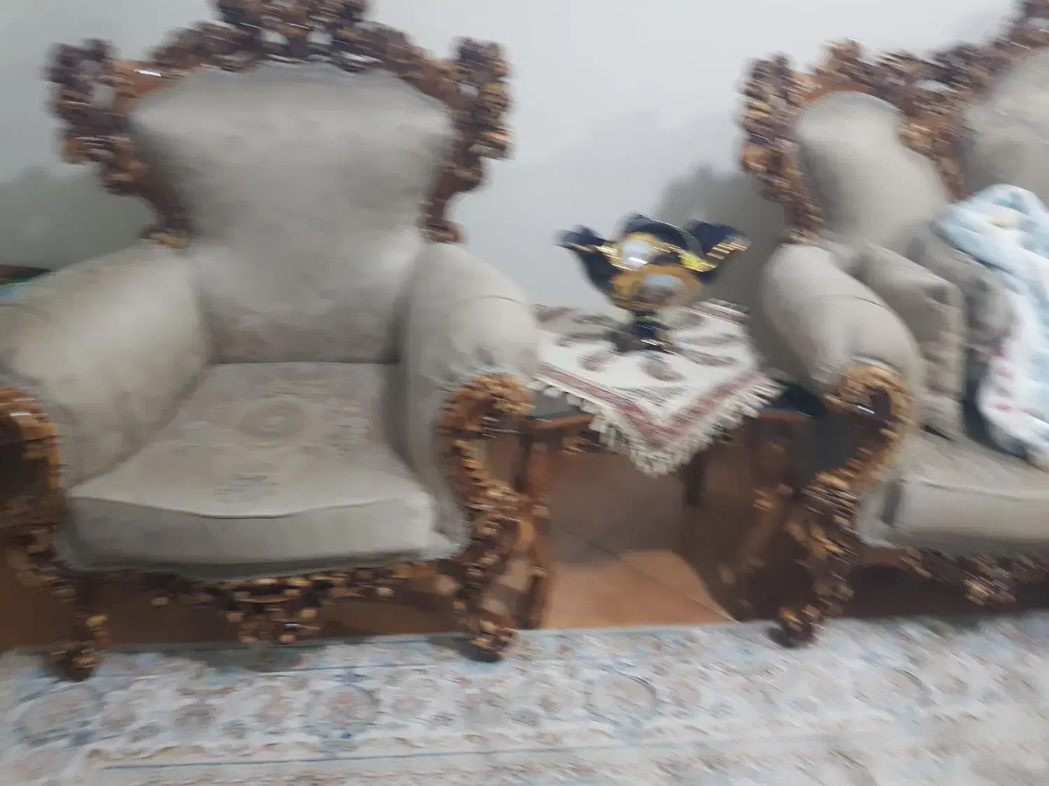 مبل نیمه استیل راحتی|مبلمان خانگی و میز عسلی|تهران, فدک|دیوار