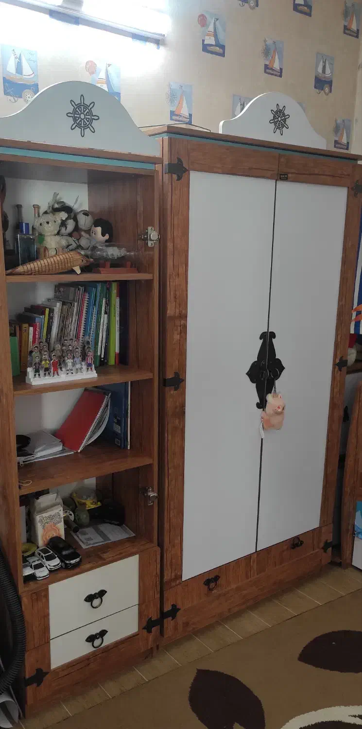 سرویس خواب دو منظوره کودک و نوجوان|تخت و سرویس خواب|زنجان, |دیوار