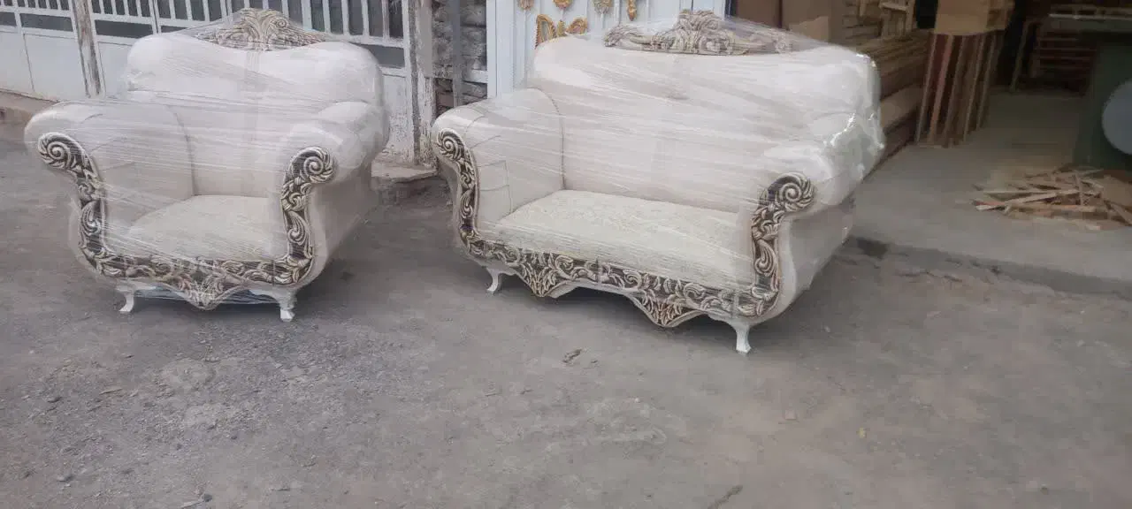 مبل سلطنتی ۹نفره|مبلمان خانگی و میز عسلی|علی‌آباد کتول, |دیوار