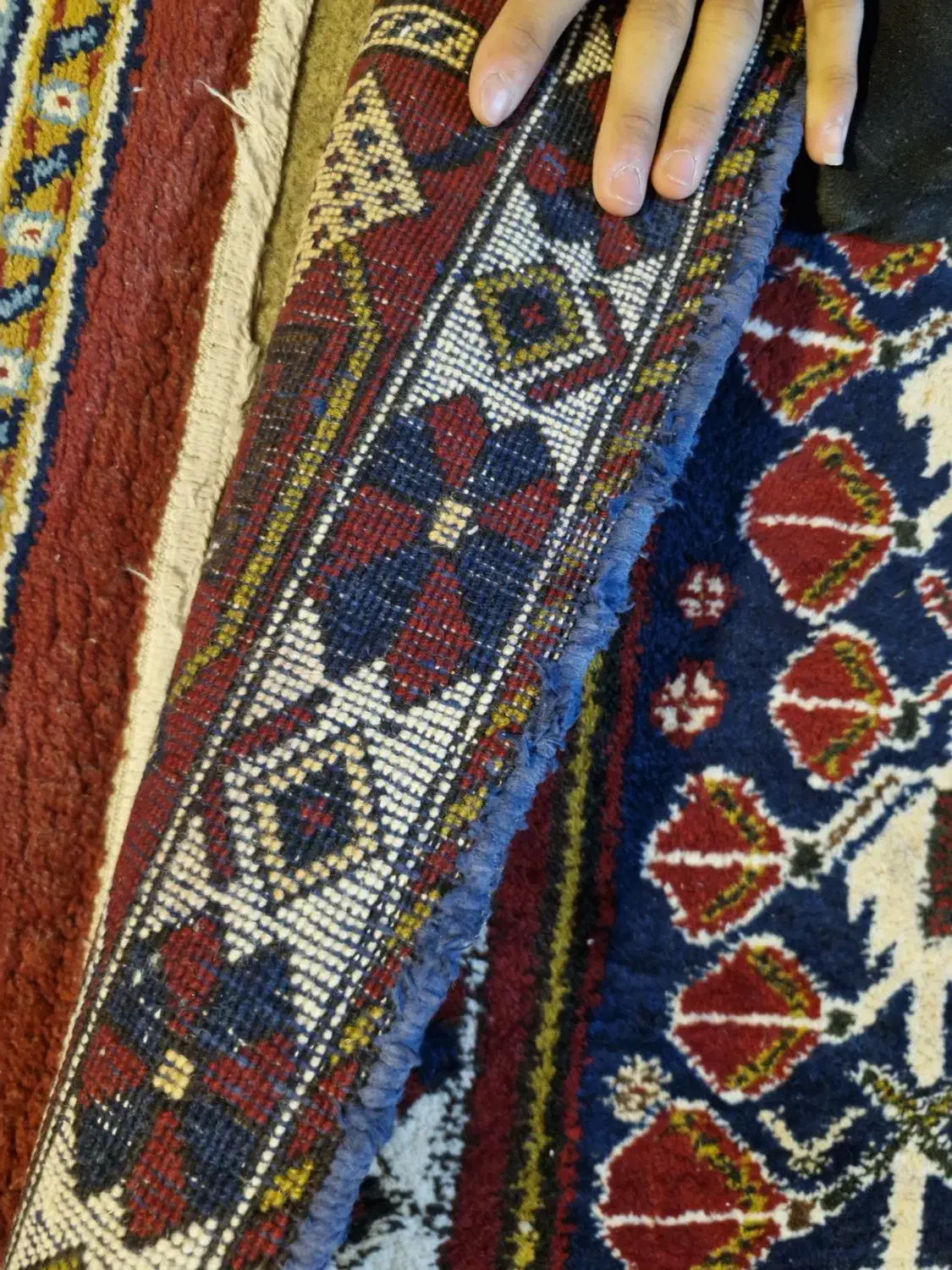 قالیباف دست بافت|فرش|رفسنجان, |دیوار